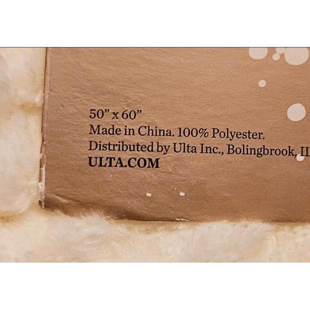 Ulta Sherpa THROW Blanket 50 X 60 Limited Edition BNNU - Picture 5 of 7